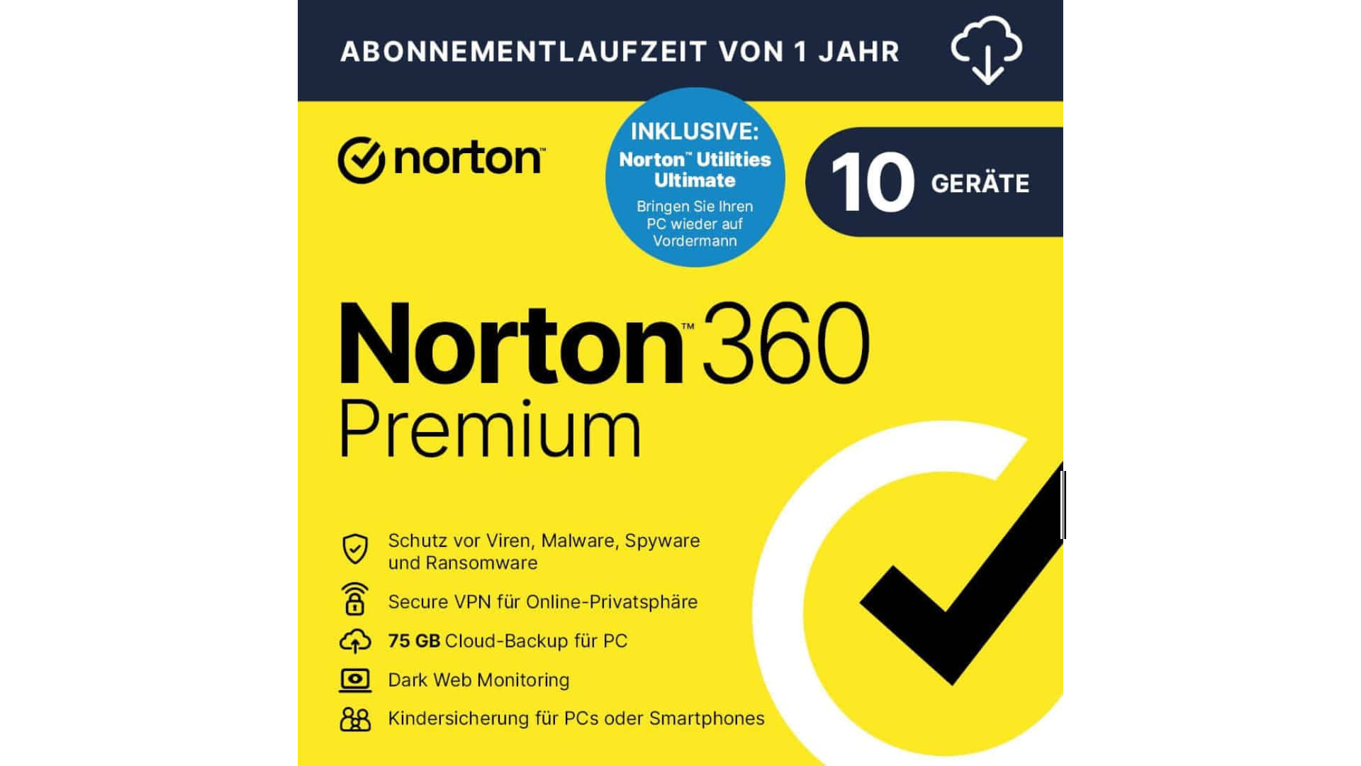 صورة لـ Norton 360 Premium 2025: Umfassender Schutz und leistungsstarke Optimierung